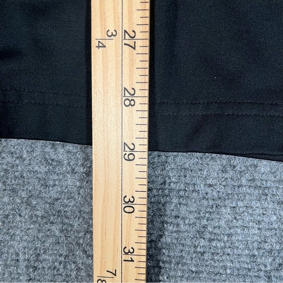 Under Armour Polo Shirt Mens 2xl Xxl Infrared Black 1/4 Zip Pullover Cold Gear - Picture 8 of 12